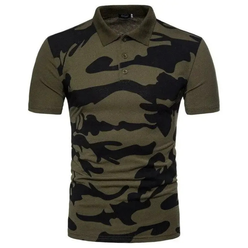 Polo homme militaire