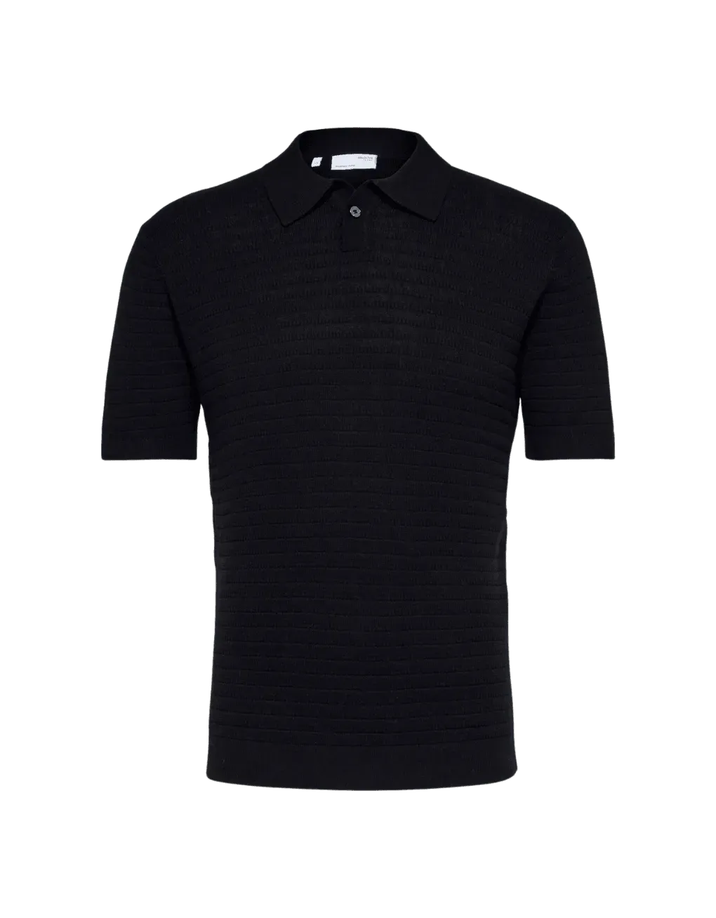 Polo Selected Howen Knit Black