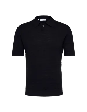 Polo Selected Howen Knit Black
