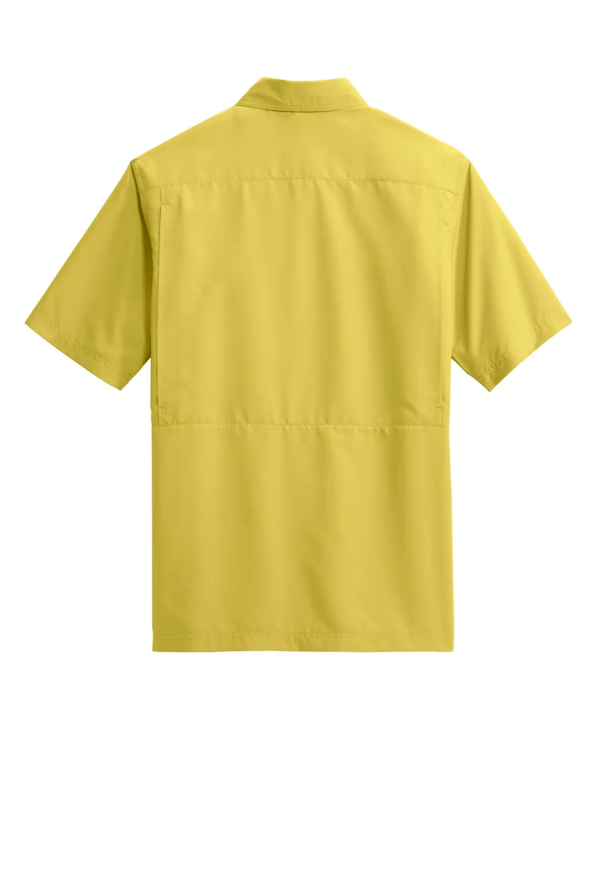 Port Authority Short Sleeve UV Daybreak Shirt W961 Yellow