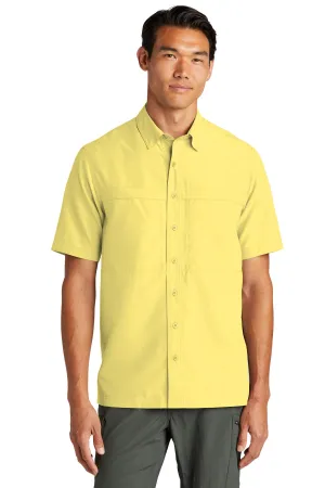 Port Authority Short Sleeve UV Daybreak Shirt W961 Yellow