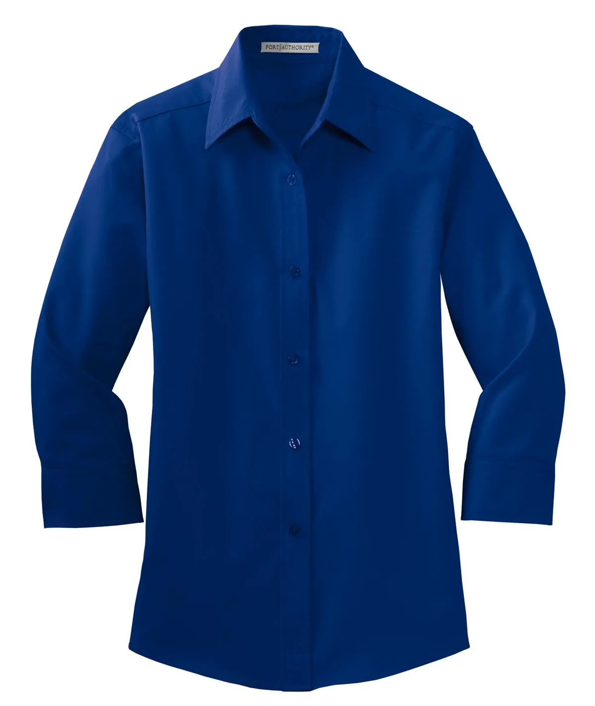 Port Authority Women's 3/4-Sleeve Easy Care Shirt. L612 Royal