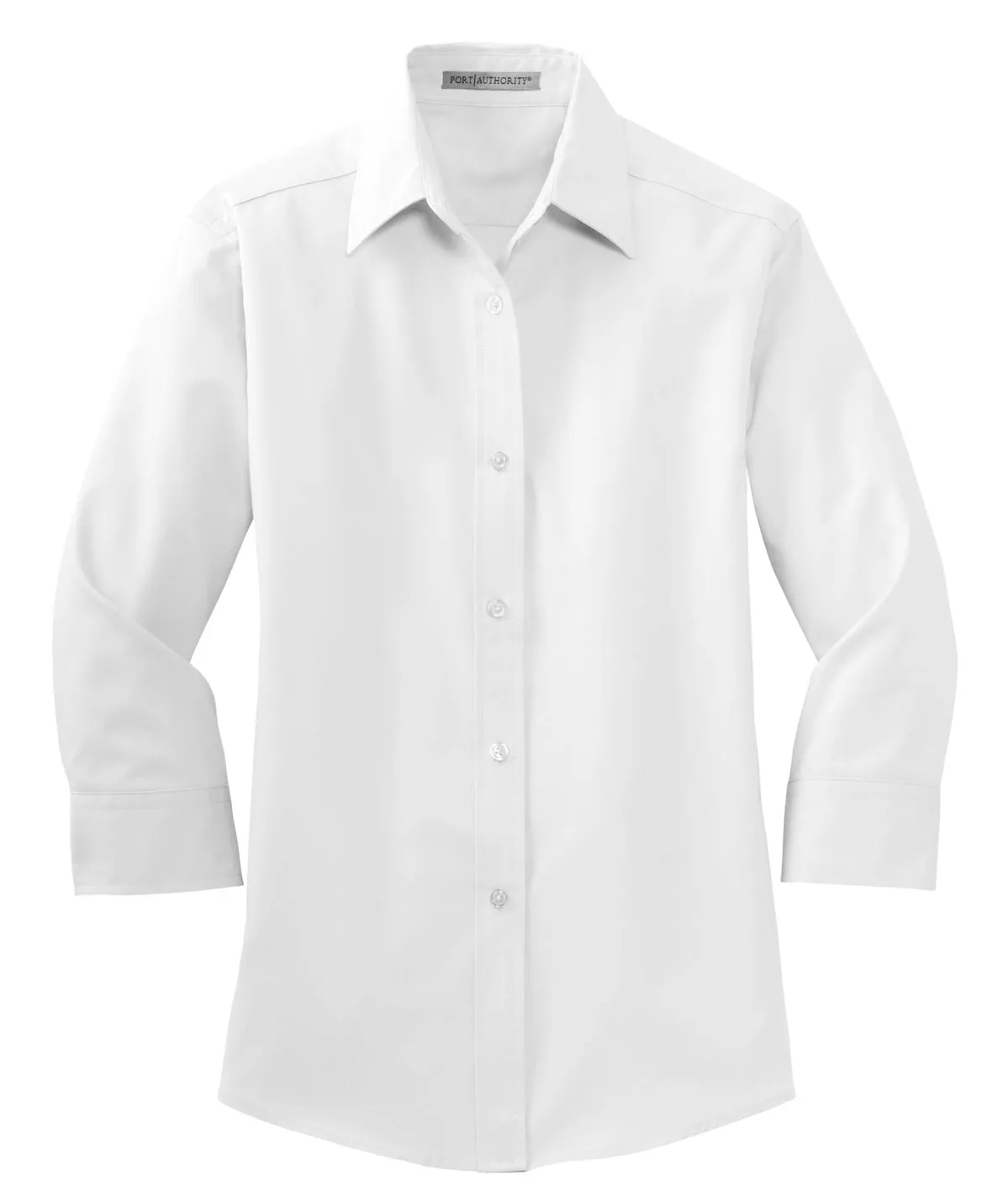 Port Authority Women's 3/4-Sleeve Easy Care Shirt. L612 White