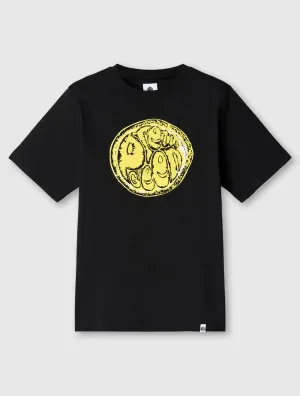 Pretty Green Citrus Sunshine T-Shirt Black