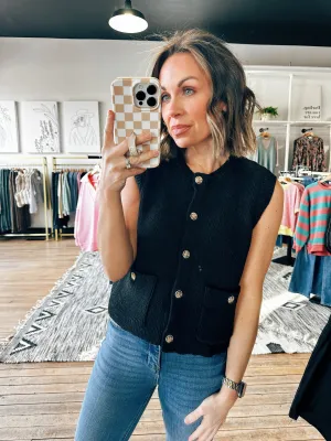 Prose Button Up Sweater Vest