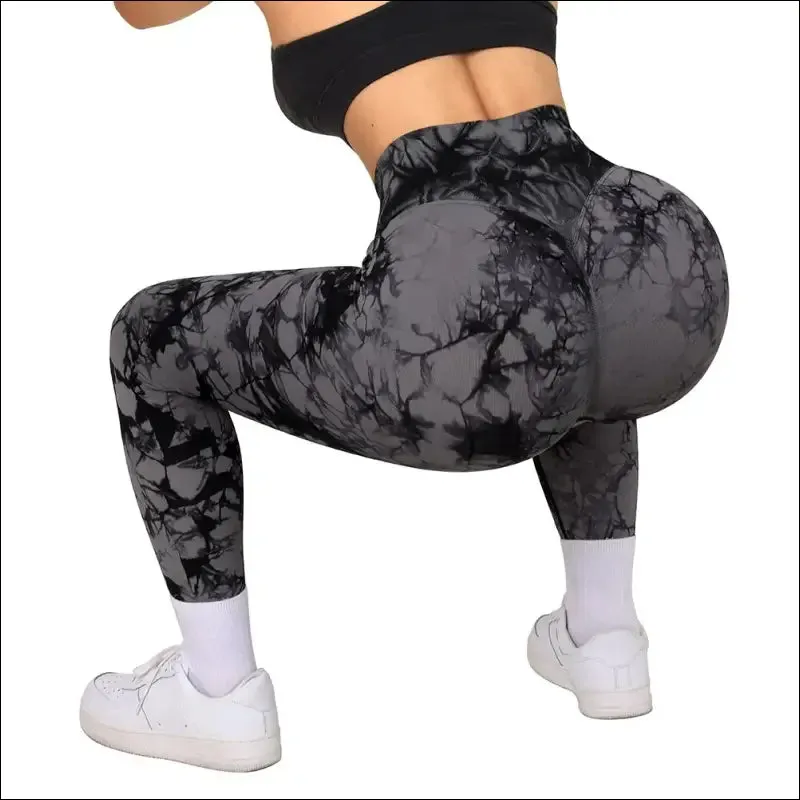 Push up workout leggings | scrunch butt | ankle-length | elastic waist