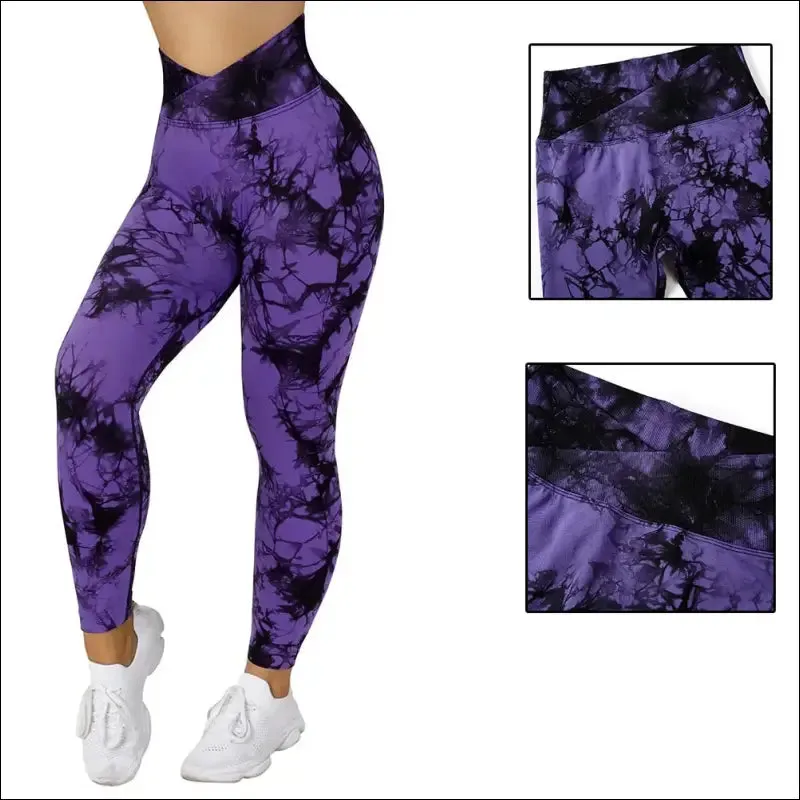 Push up workout leggings | scrunch butt | ankle-length | elastic waist