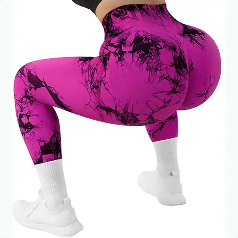 Push up workout leggings | scrunch butt | ankle-length | elastic waist