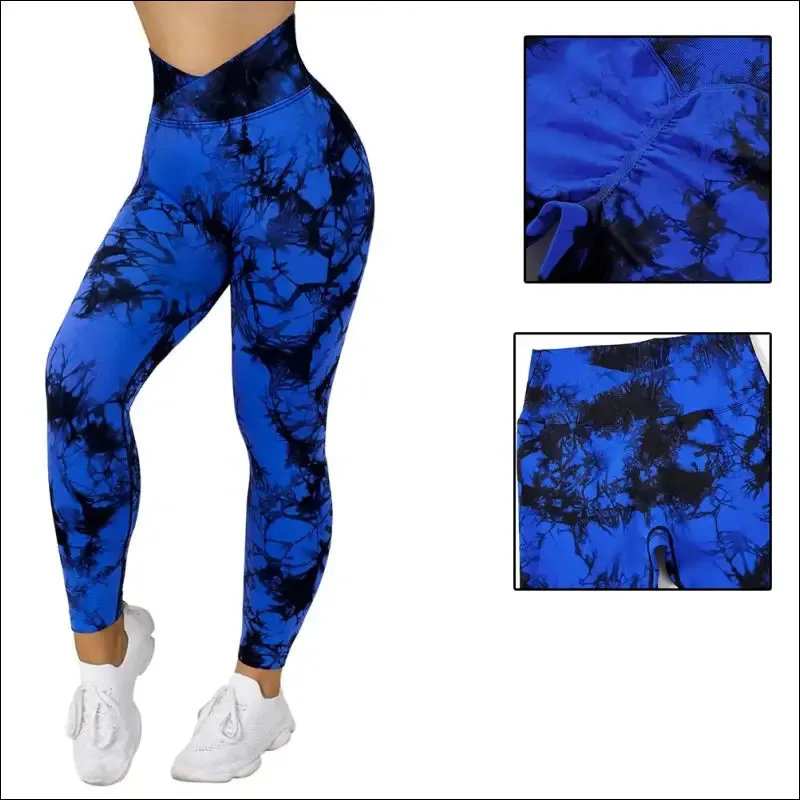 Push up workout leggings | scrunch butt | ankle-length | elastic waist