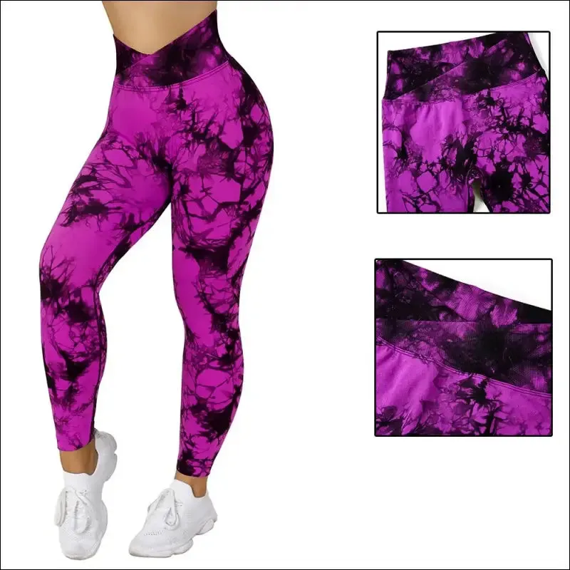 Push up workout leggings | scrunch butt | ankle-length | elastic waist