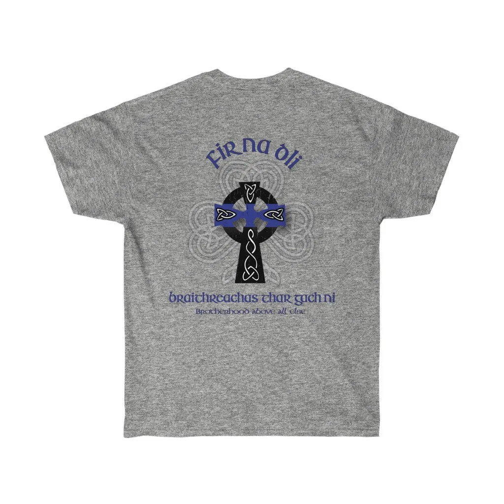"Fir Na Dli" Blue Line Heritage Men's T-Shirt