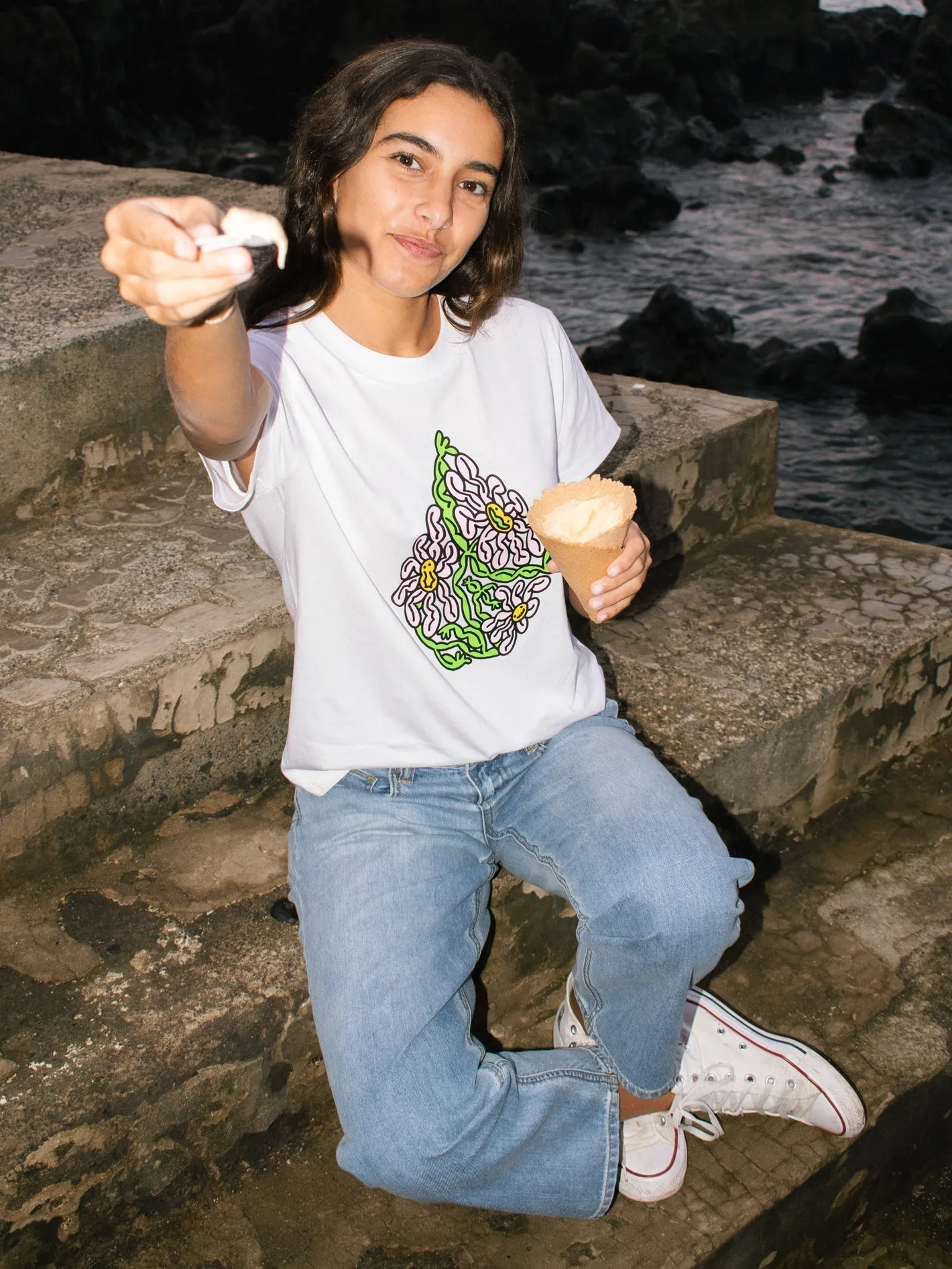 Radical Daze T-Shirt - WHITE