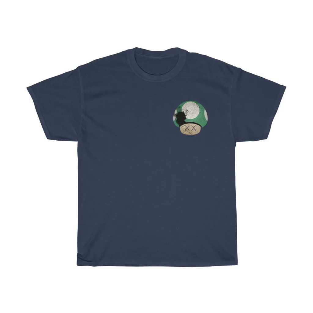 Raw Sushi MUSHROOM "MAKE YOUR OWN LUCK"  Heavy Cotton Tee