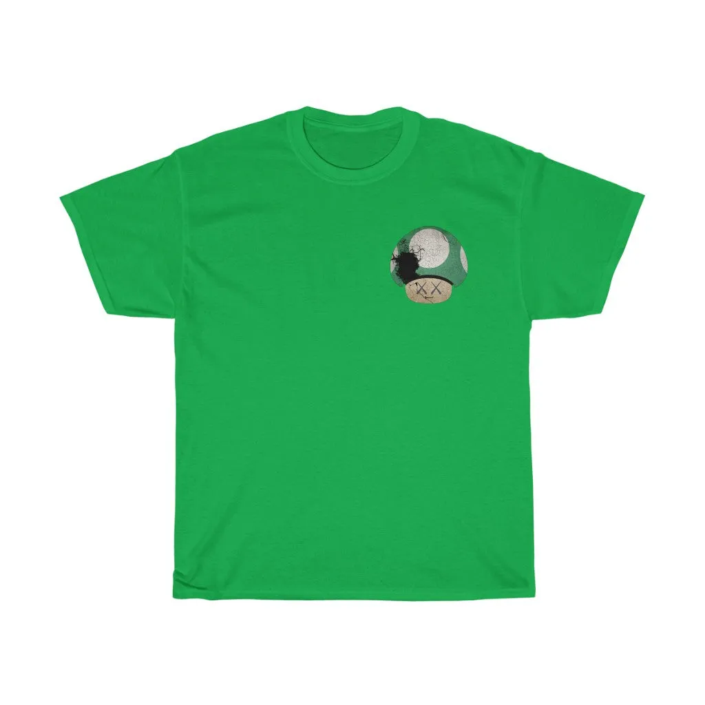 Raw Sushi MUSHROOM "MAKE YOUR OWN LUCK"  Heavy Cotton Tee