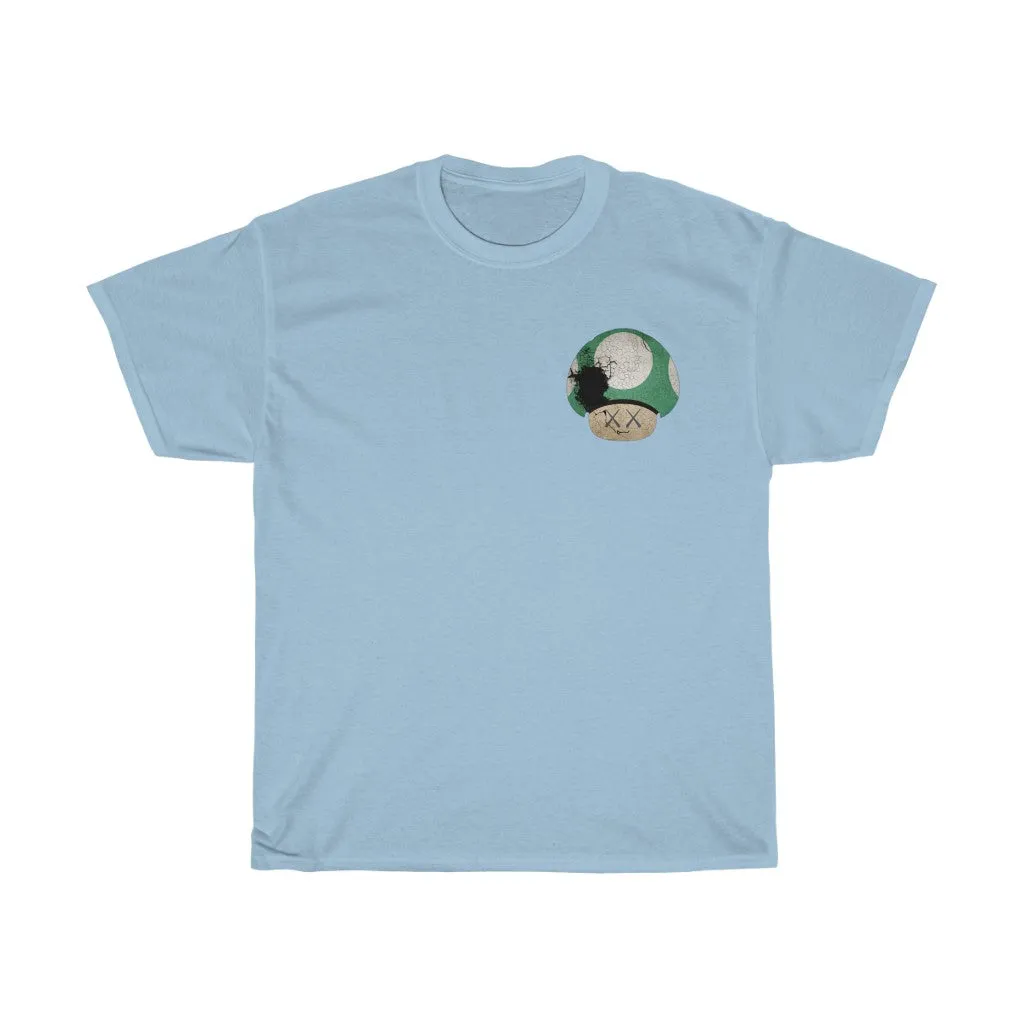 Raw Sushi MUSHROOM "MAKE YOUR OWN LUCK"  Heavy Cotton Tee