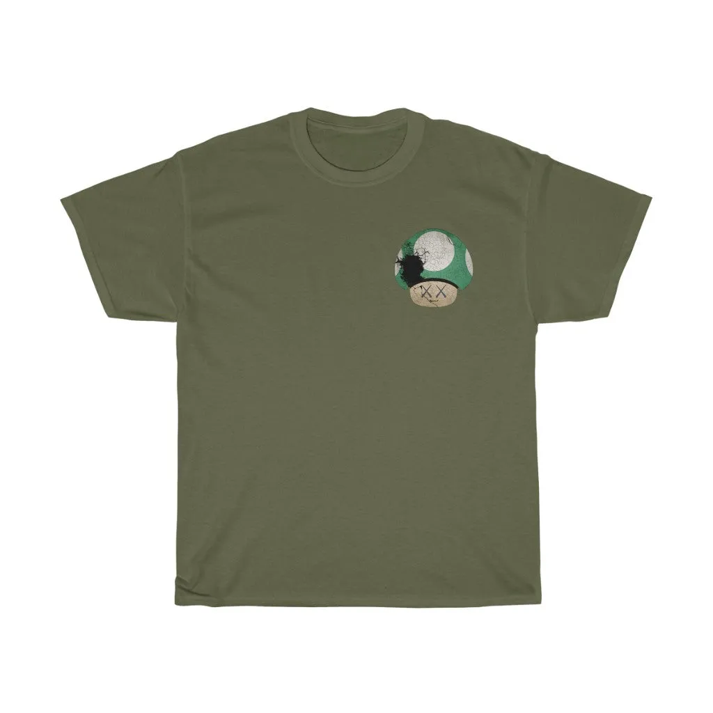 Raw Sushi MUSHROOM "MAKE YOUR OWN LUCK"  Heavy Cotton Tee