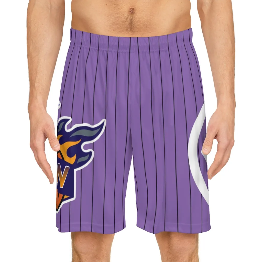RAW SUSHI "SUNS" Basketball Shorts