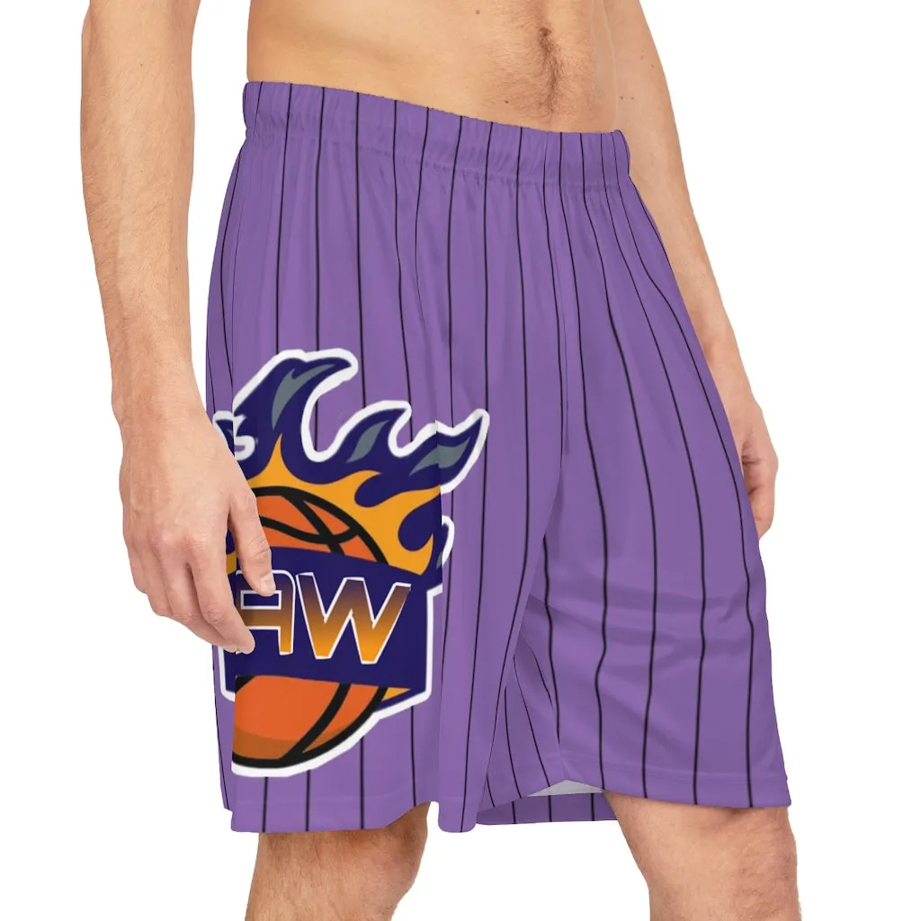 RAW SUSHI "SUNS" Basketball Shorts