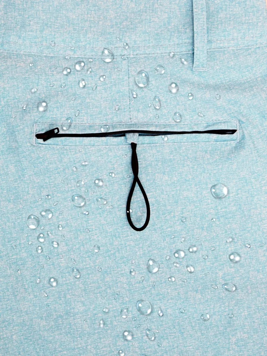 Recycled Hybrid Shorts Light Blue