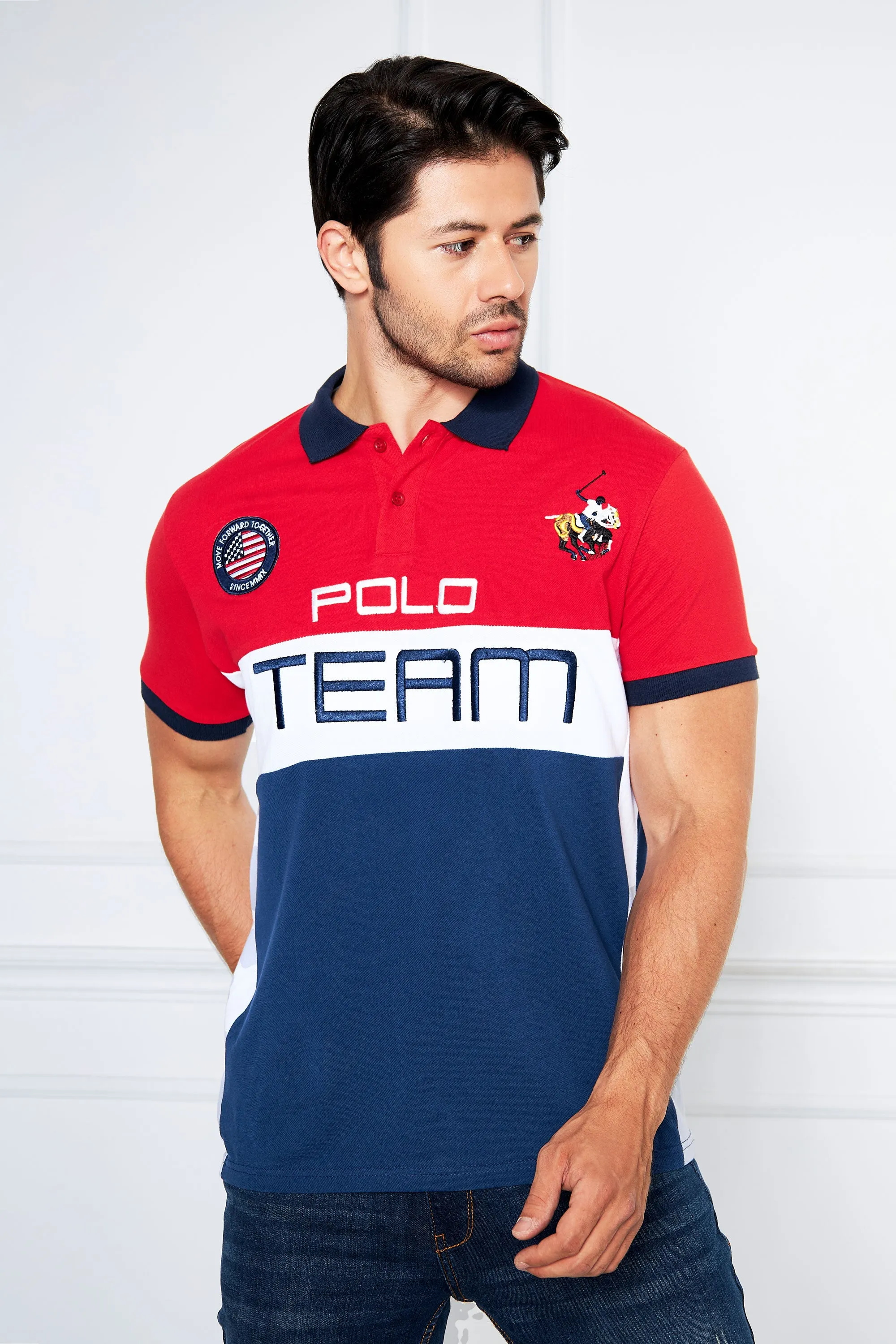 Red T Shirt Collar HS