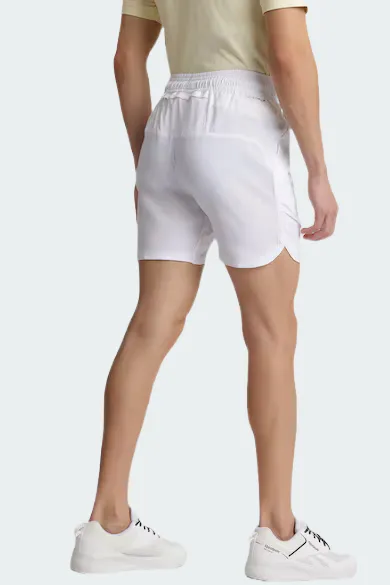 Reebok White Men Shorts