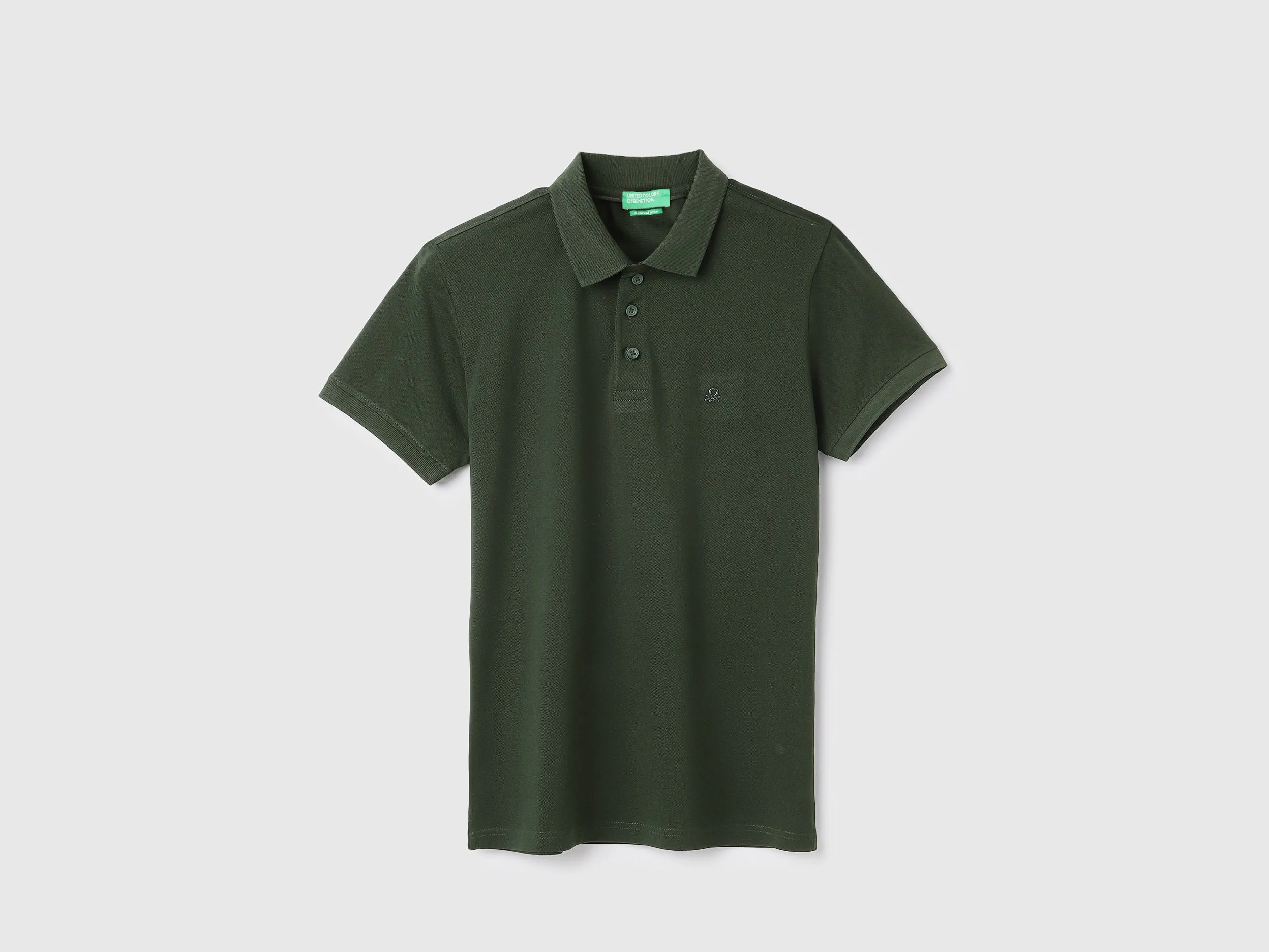 Regular Fit Polo Neck Solid T-shirts