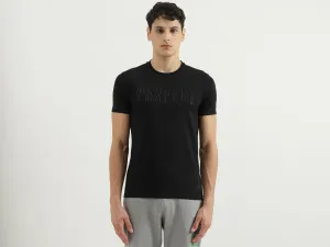 Regular Round Neck Solid T-shirts