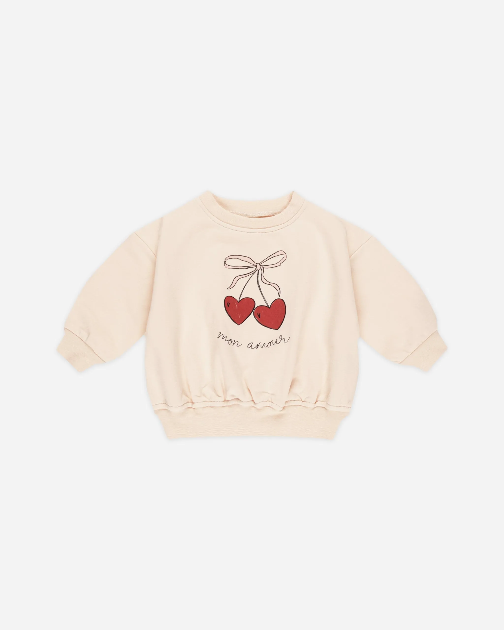 Relaxed Fleece Sweatshirt || Mon Amour