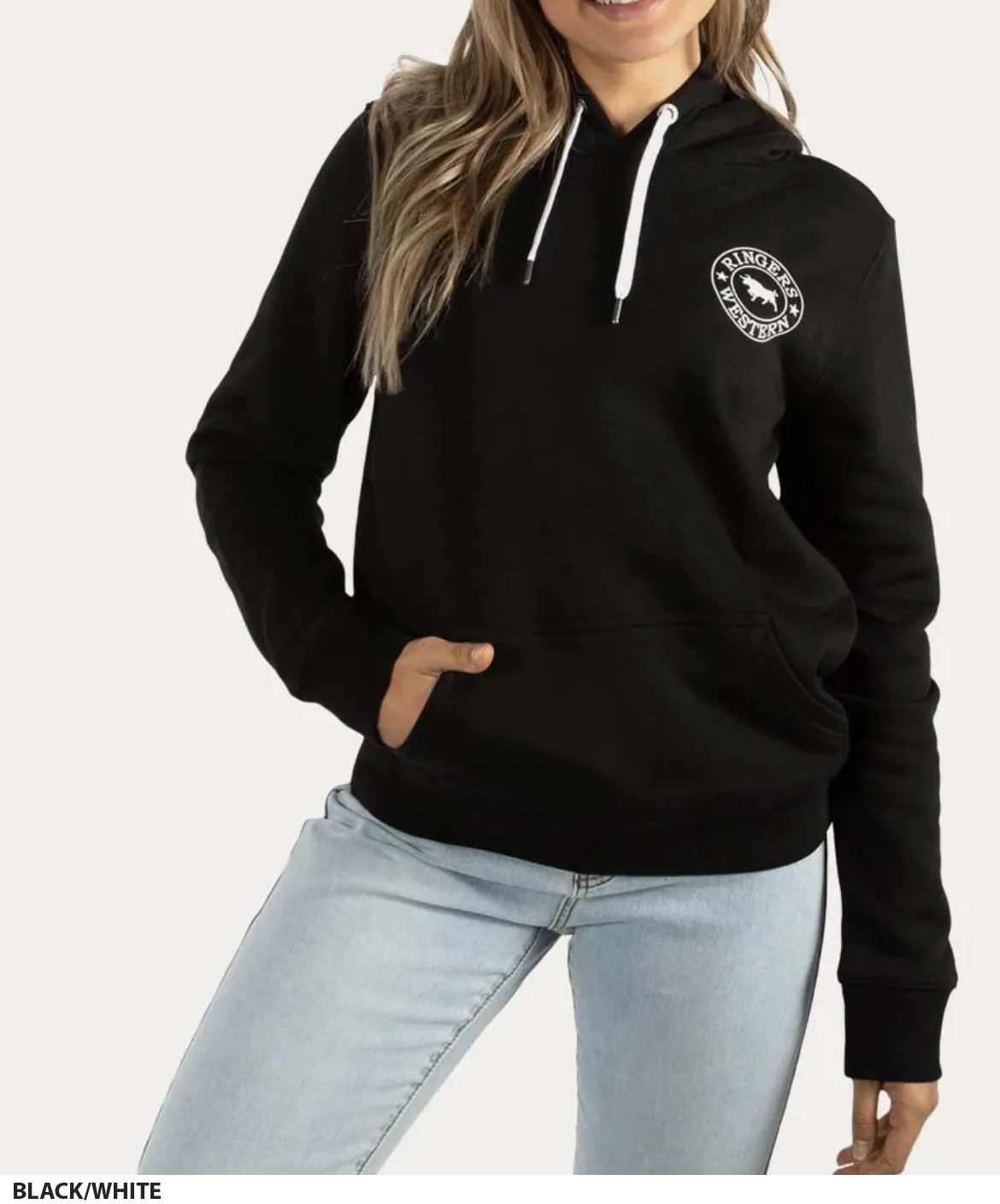 Ringers Western Womens Signature Bull Hoodie