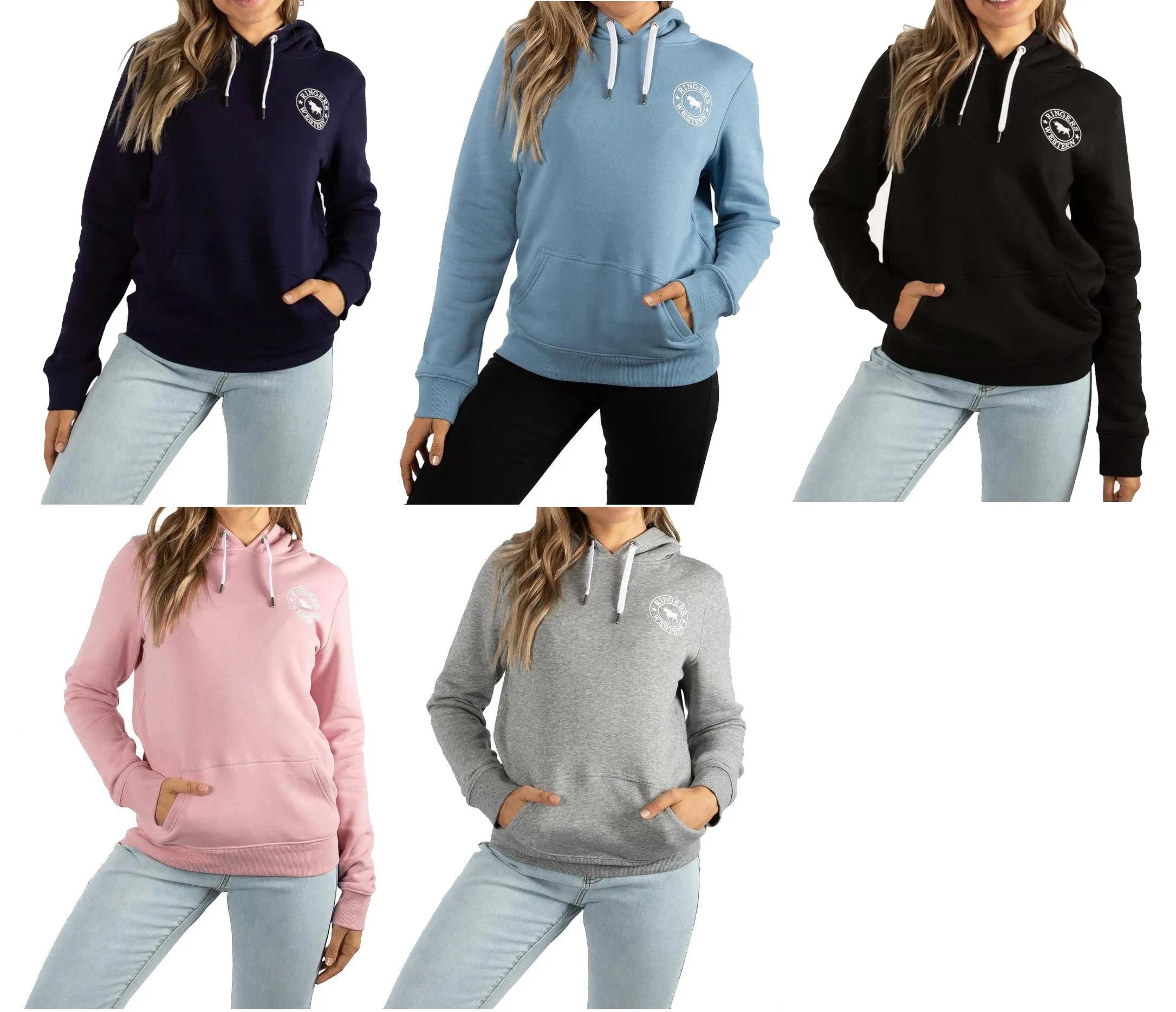 Ringers Western Womens Signature Bull Hoodie