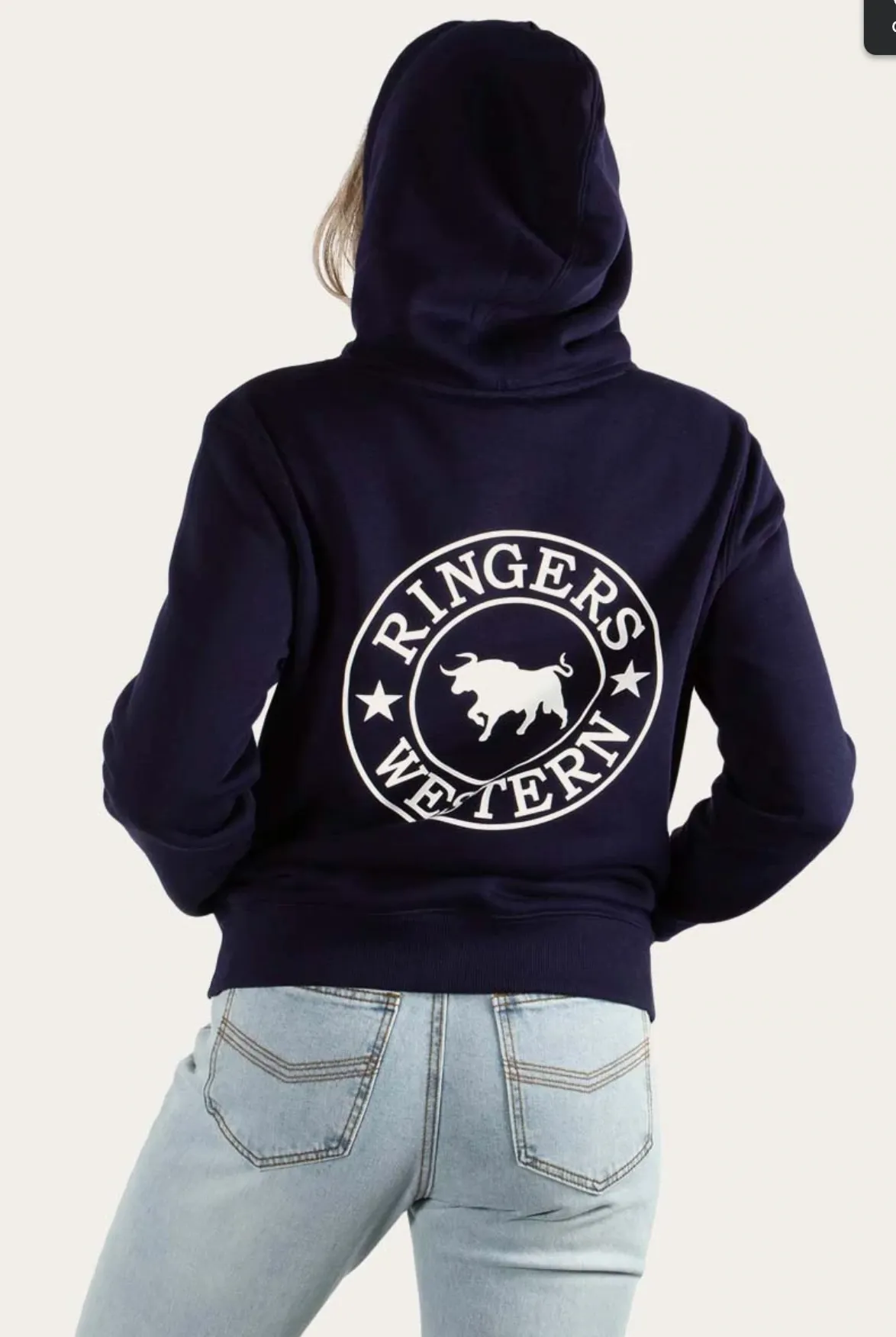 Ringers Western Womens Signature Bull Hoodie