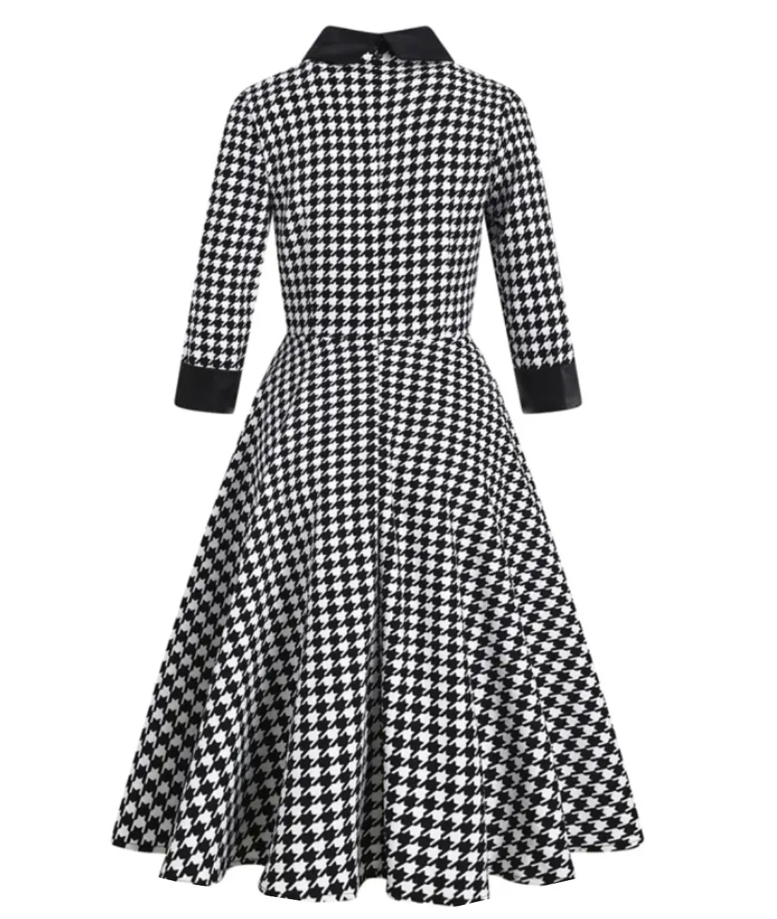 Robe Vintage Années 40 Asymétrique