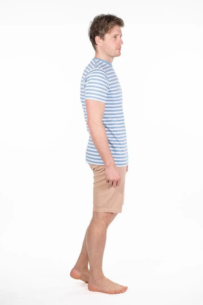 Rupert & Buckley Albie Striped T-Shirt - Blue