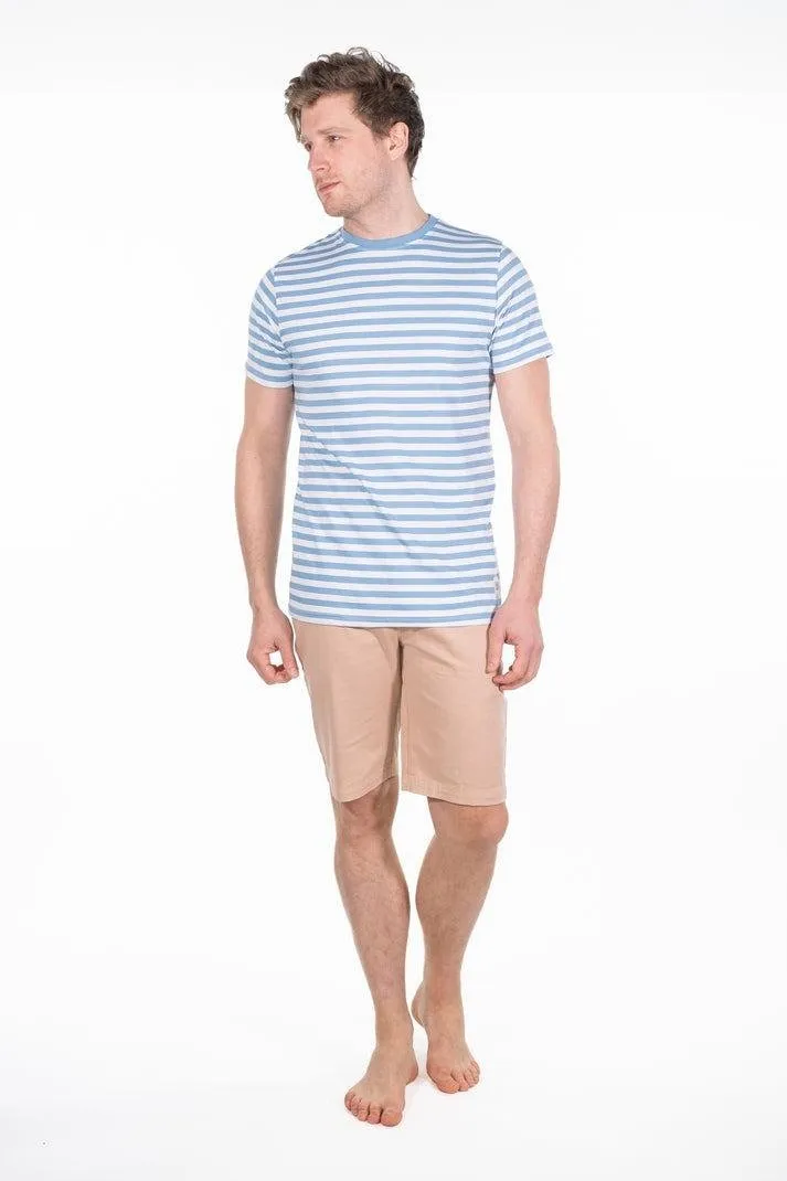 Rupert & Buckley Albie Striped T-Shirt - Blue