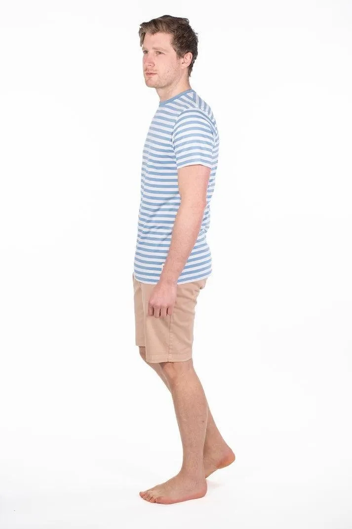Rupert & Buckley Albie Striped T-Shirt - Blue