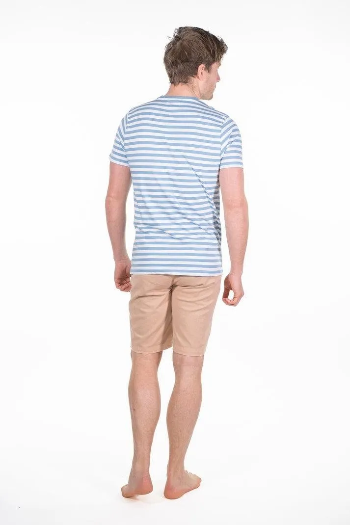 Rupert & Buckley Albie Striped T-Shirt - Blue