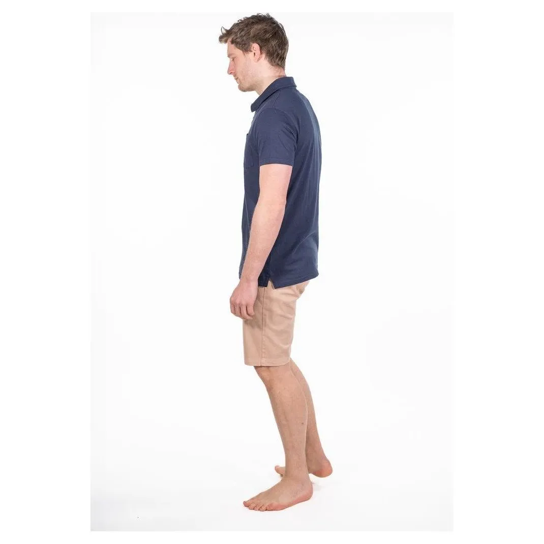 Rupert & Buckley Theo Jersey Polo  - Navy