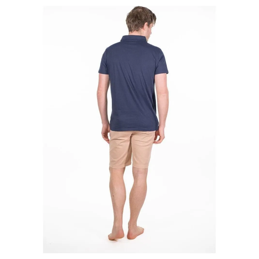 Rupert & Buckley Theo Jersey Polo  - Navy
