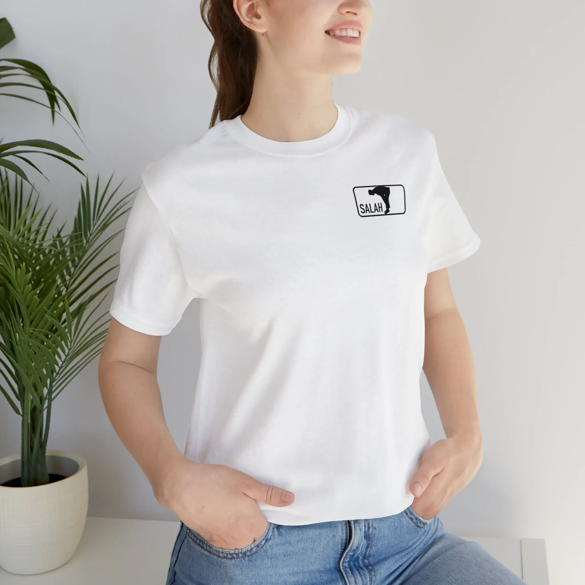 Salah Classic White Jersey T-Shirt v2