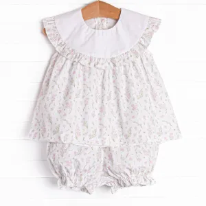 Secret Garden Bloomer Set, Pink