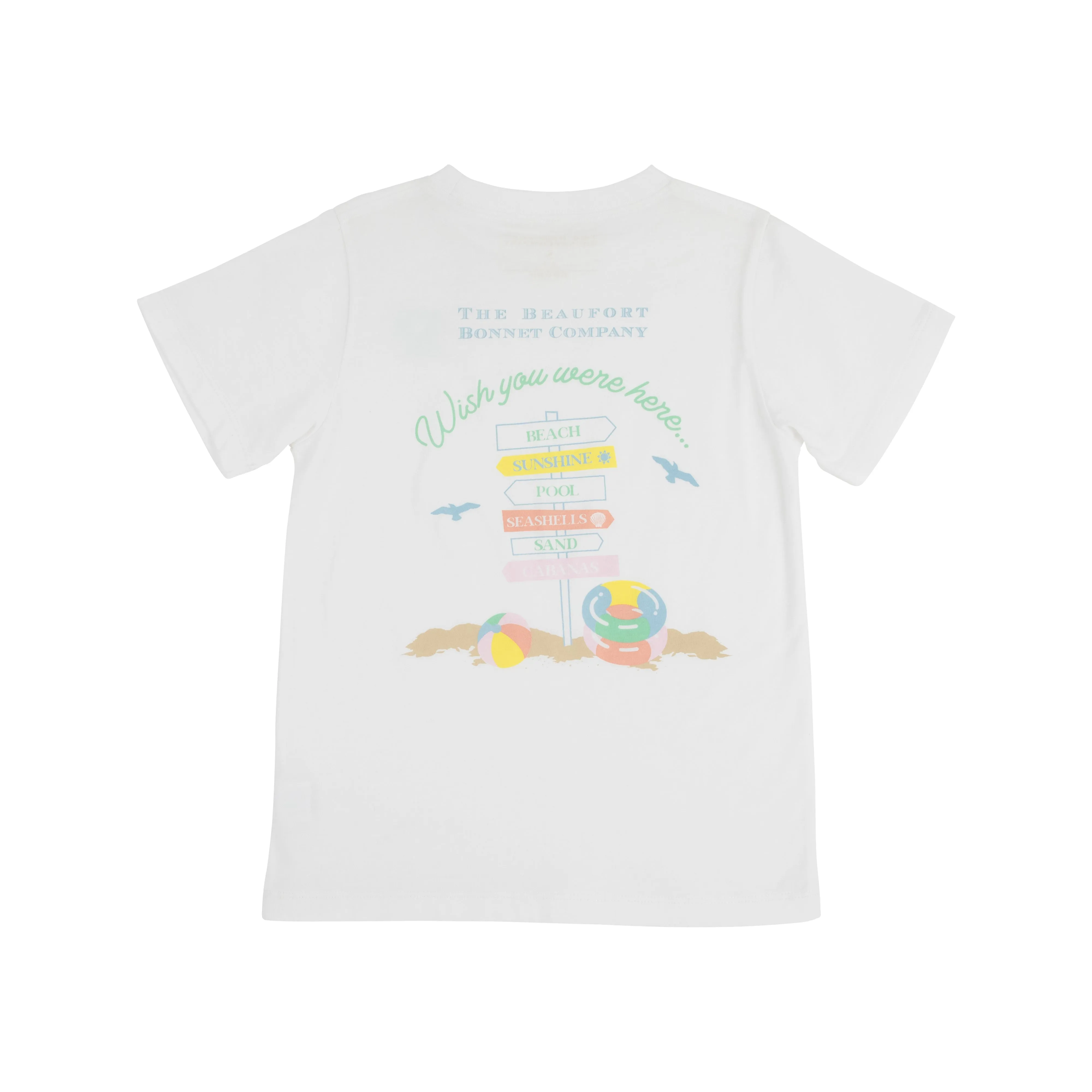 Sir Proper's T-Shirt - Worth Avenue White
