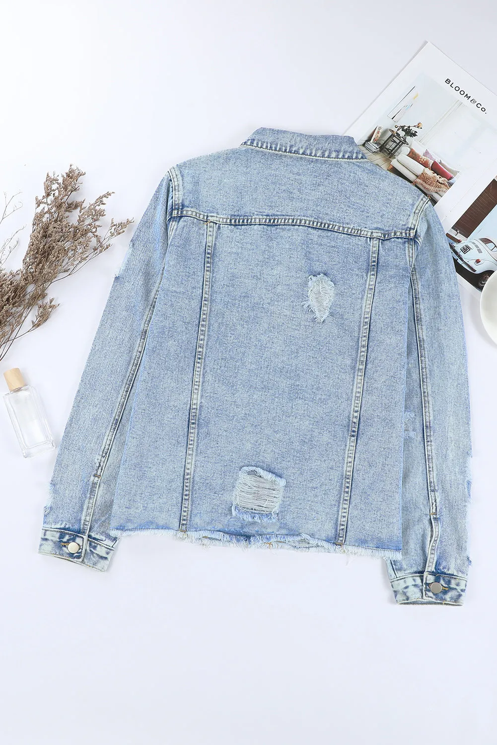 Sky Blue Denim Jacket