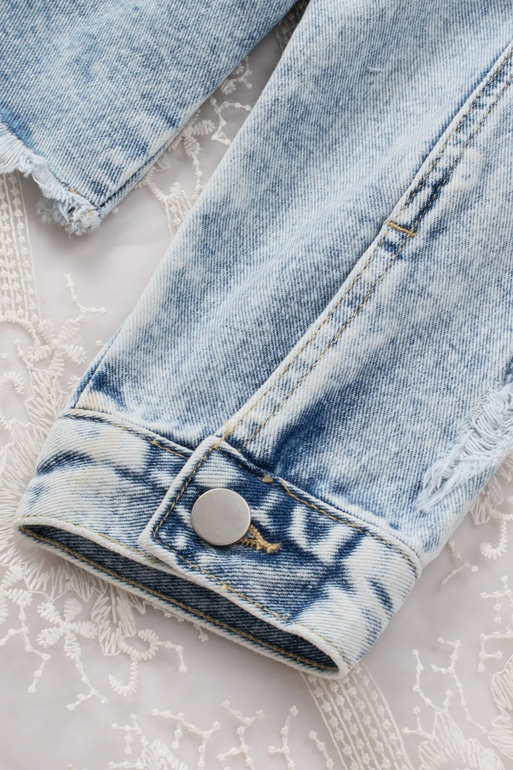 Sky Blue Denim Jacket