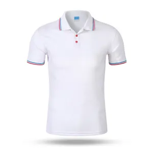 Solid Men Polo Shirt Cotton Short Sleeve Polo Homme Casual Clothing Slim Fit Shirts