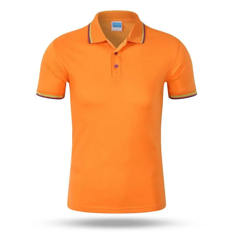 Solid Men Polo Shirt Cotton Short Sleeve Polo Homme Casual Clothing Slim Fit Shirts