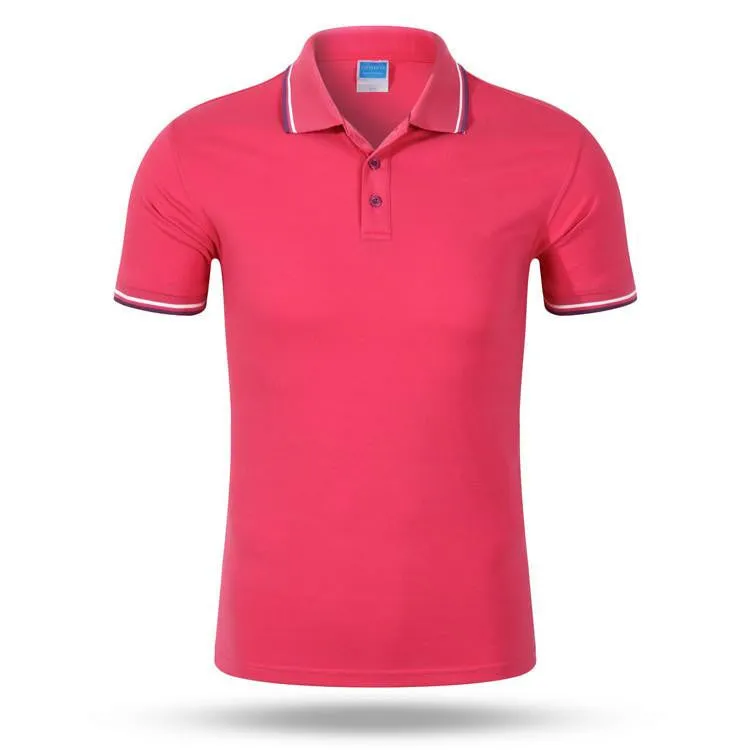 Solid Men Polo Shirt Cotton Short Sleeve Polo Homme Casual Clothing Slim Fit Shirts