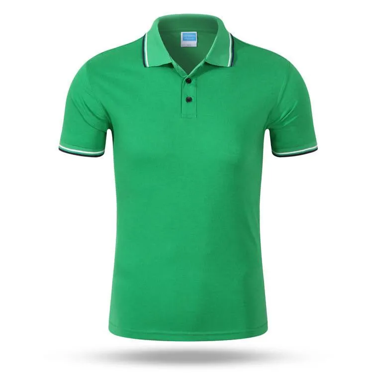 Solid Men Polo Shirt Cotton Short Sleeve Polo Homme Casual Clothing Slim Fit Shirts