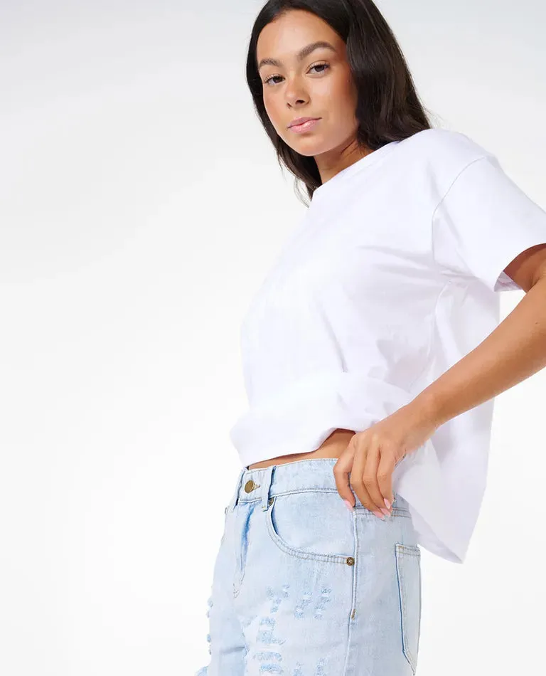 Sophie Denim Short II - Light Blue