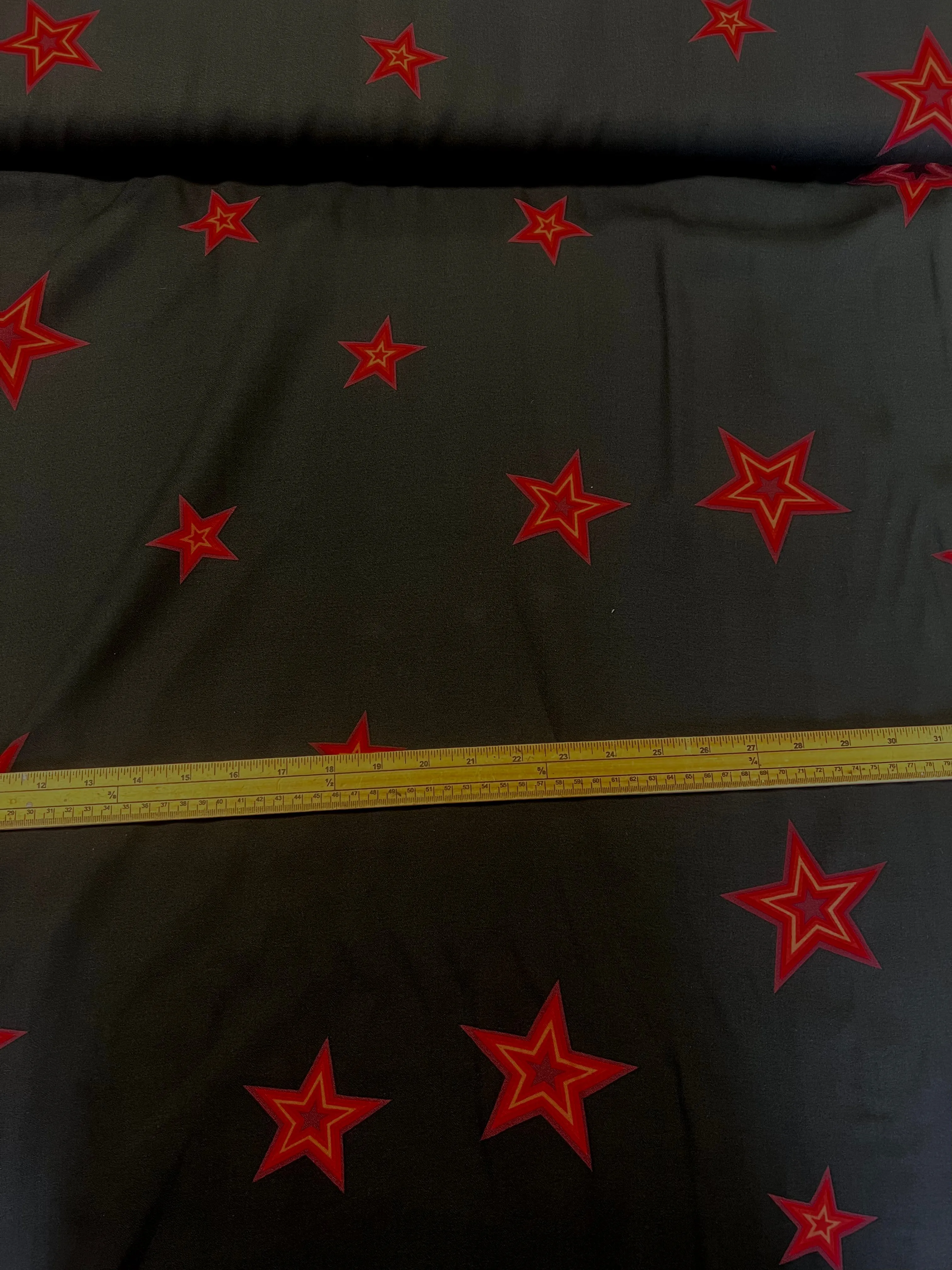 Star Viscose - Black
