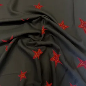 Star Viscose - Black